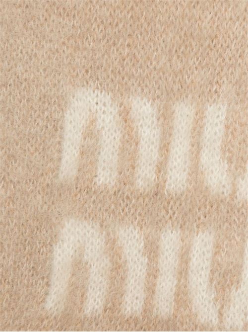 Sciarpa con frange MIU MIU | 5FS0622CQDF0018